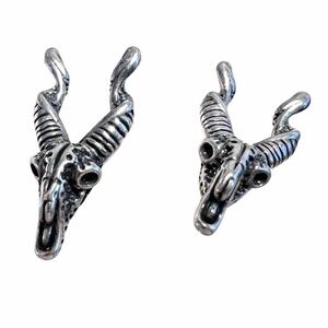 Southwestern Ram Skull Stud Earrings
